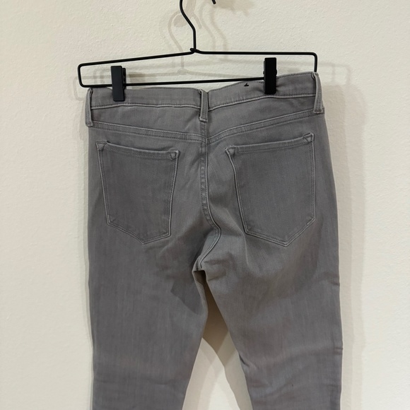 Banana Republic Jeans Women's Size 27 Grey Light Washed Denim City Casual - Picture 5 of 5
